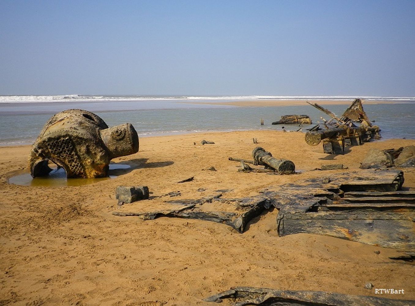 WRECK SITE OF STEAMSHIP SS BELEM 1917 SHIPWRECK CORNWALL