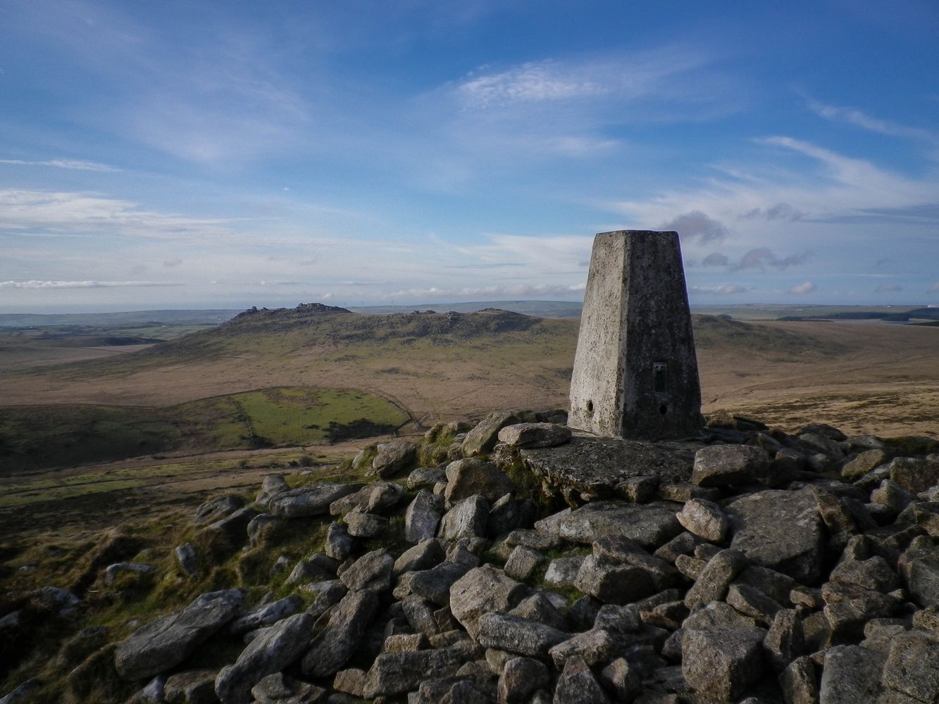 BROWN WILLY SUMMIT BODMIN MOOR CORNWALL