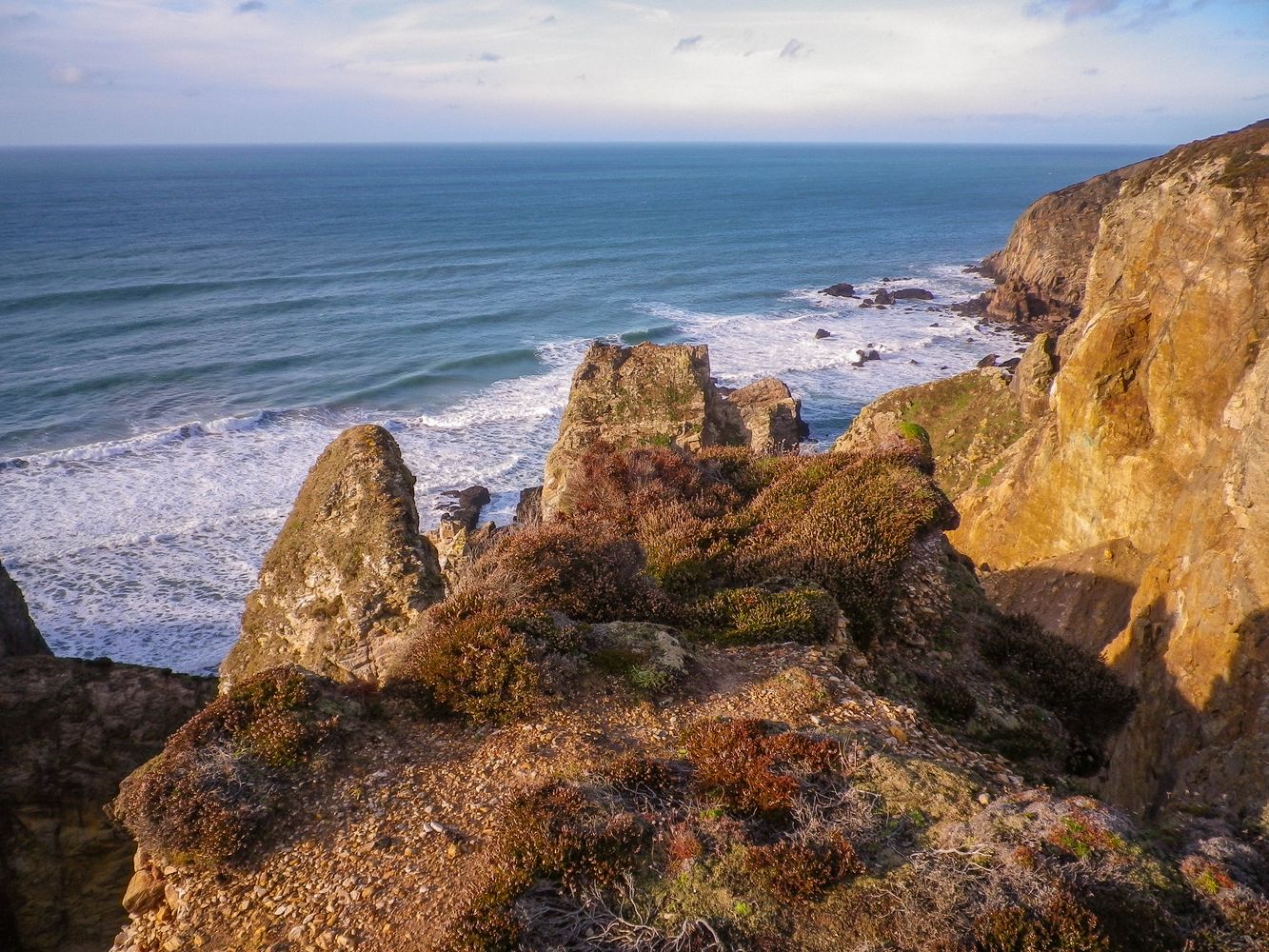 HANOVER COVE AT GOLDEN HOUR ST AGNES CORNWALL