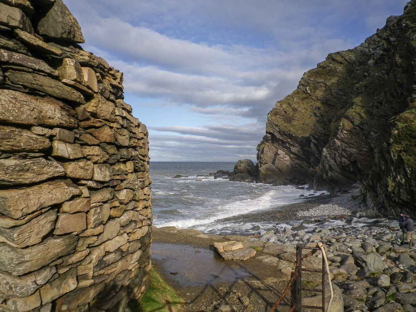 HEDDONS MOUTH BEACH EXMOOR DEVON