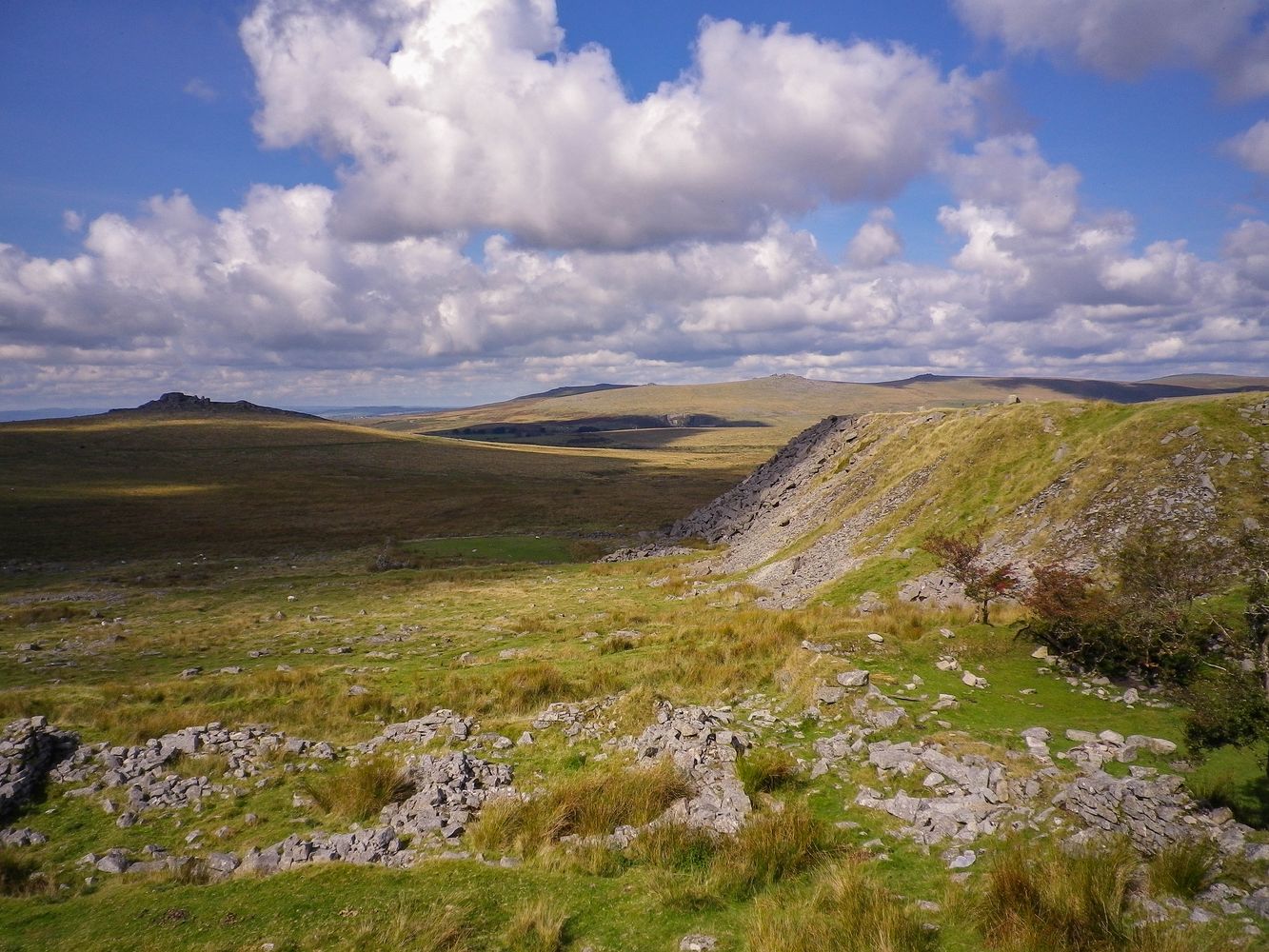 KINGS TOR FROM FOGGINTOR DARTMOOR DEVON