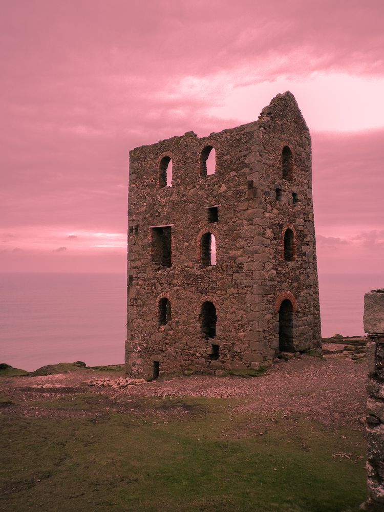 STAMPS ENGINE HOUSE WHEAL COATES CORNWALL