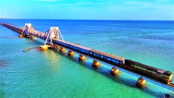   Rameshwaram Sea bridge