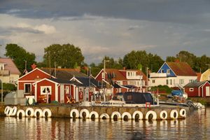 Harbour of Hanö, Sweden