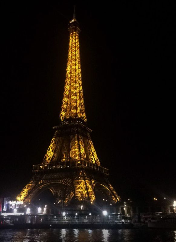 Eiffel Tower at Night