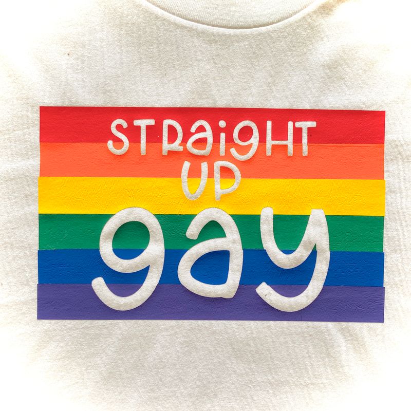 straight up gay por