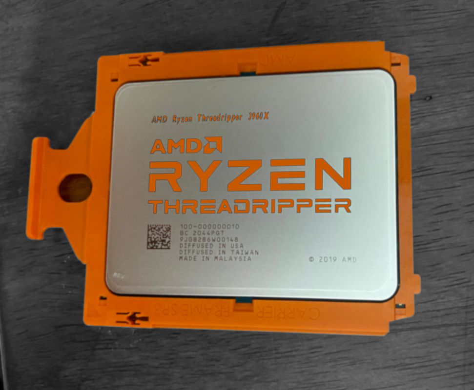 Special color release of AMD3960x