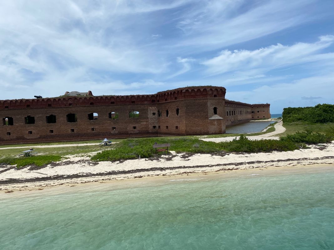 Fort Jefferson in Gulf