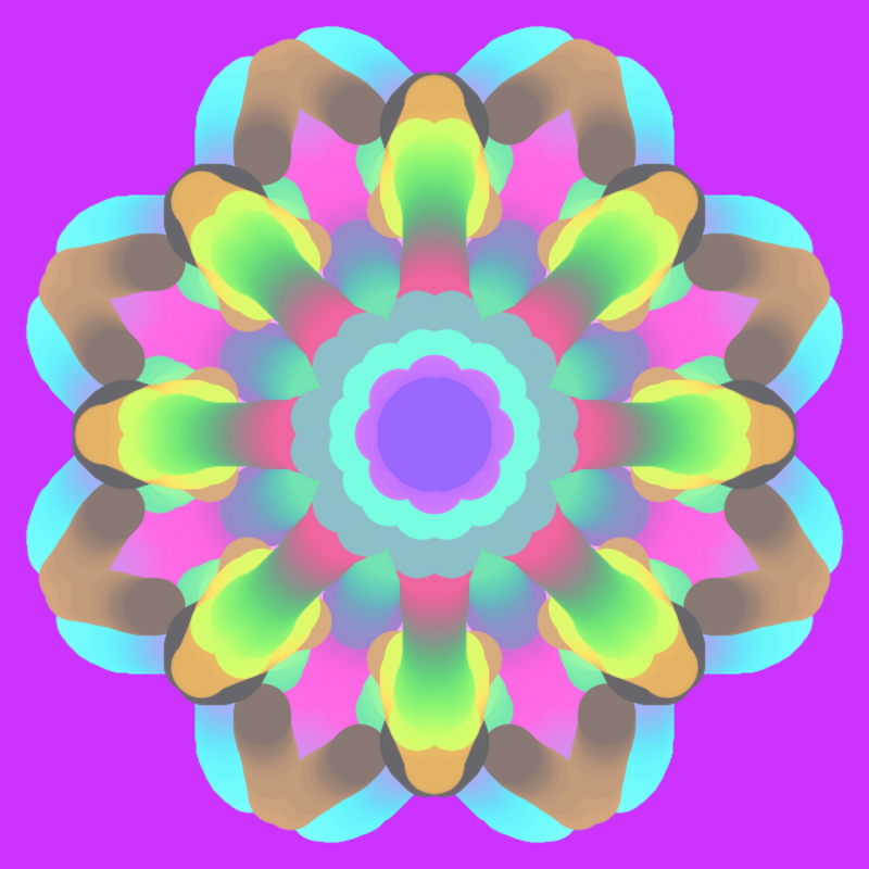 Colorful Mandala Design ~ 090321.1