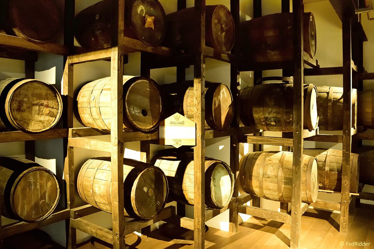 Whiskey storage (Teeling distillery, Dublin, Ireland)