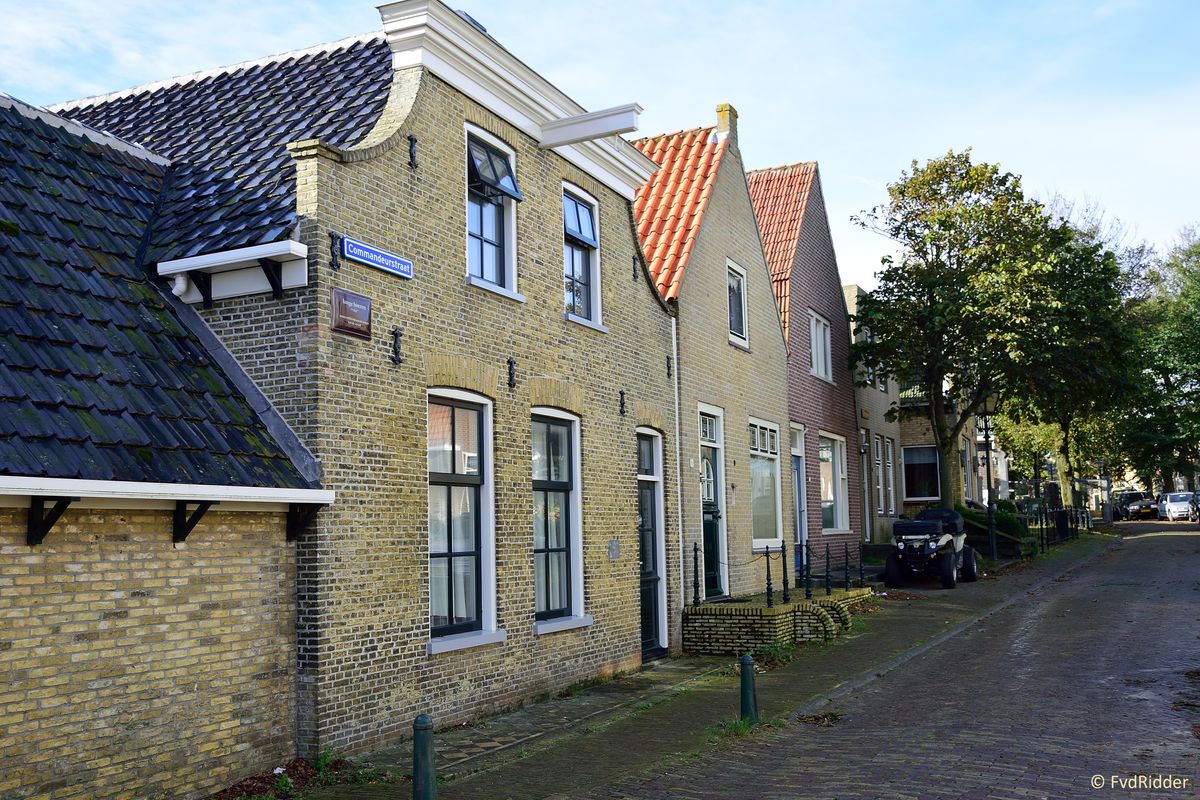 Typical street (West-Terschelling, NL)