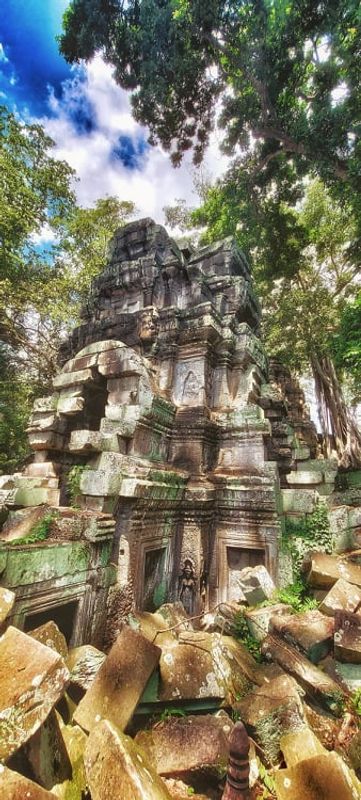 The Bayon Temple in Angkor Wat, Cambodia