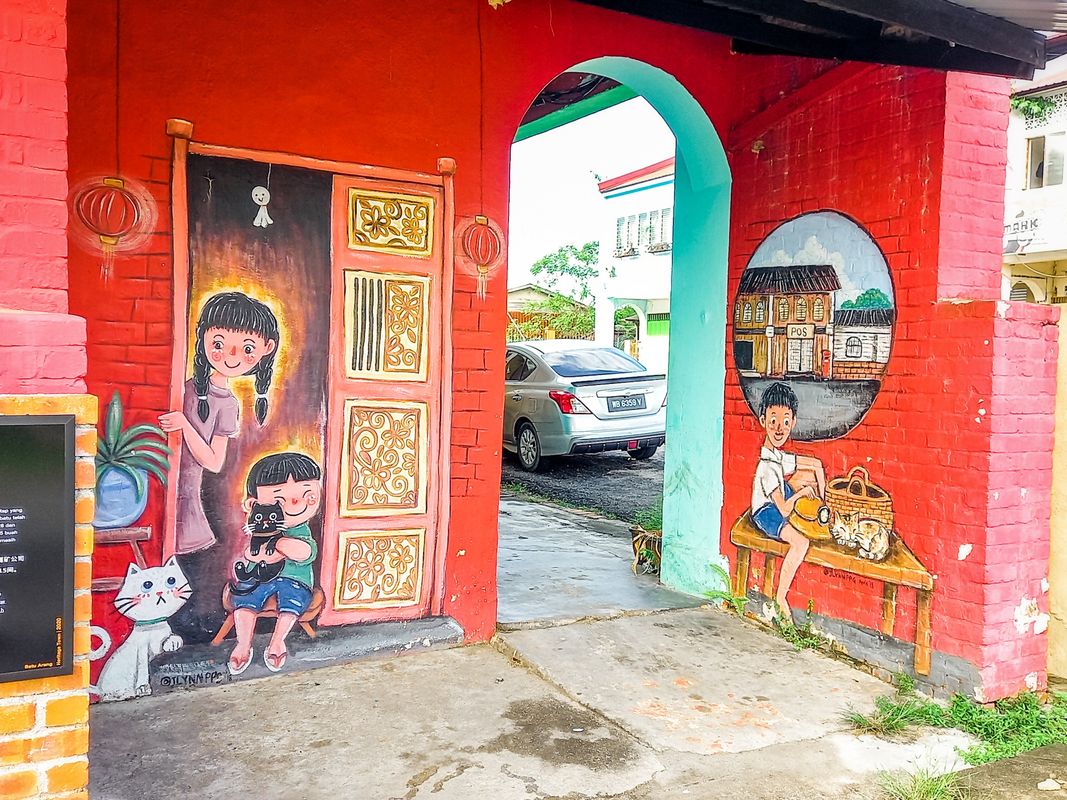 Malaysia street art painting