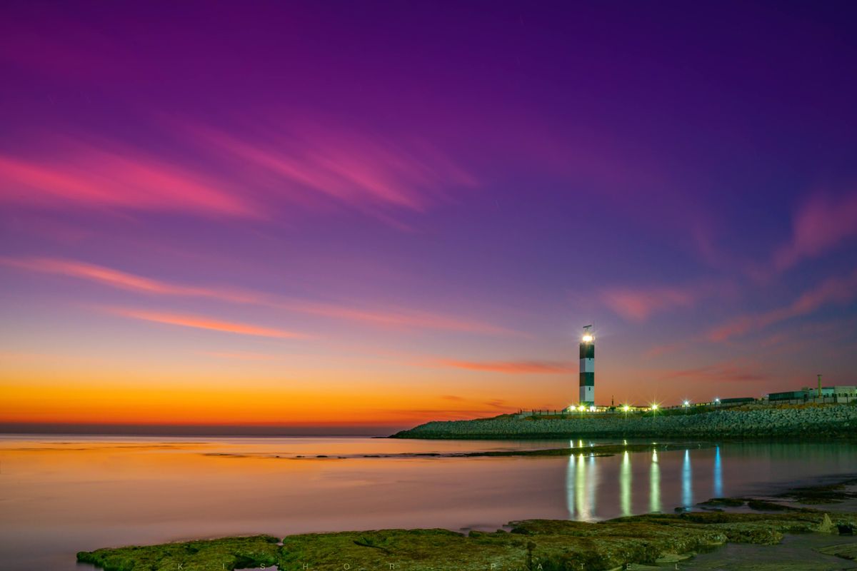 Long exposure at lighthouse | Dwarka | Gujarat | India
