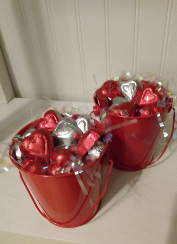 Candy Heart Buckets