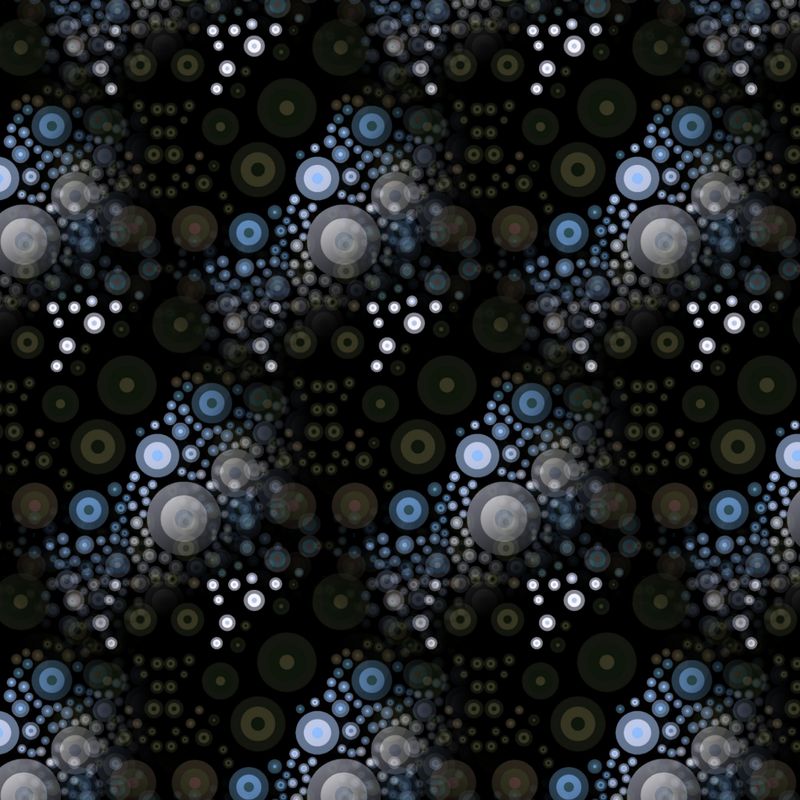Kaleidoscopic Blur Effect Repeat Pattern ~ 021422.2