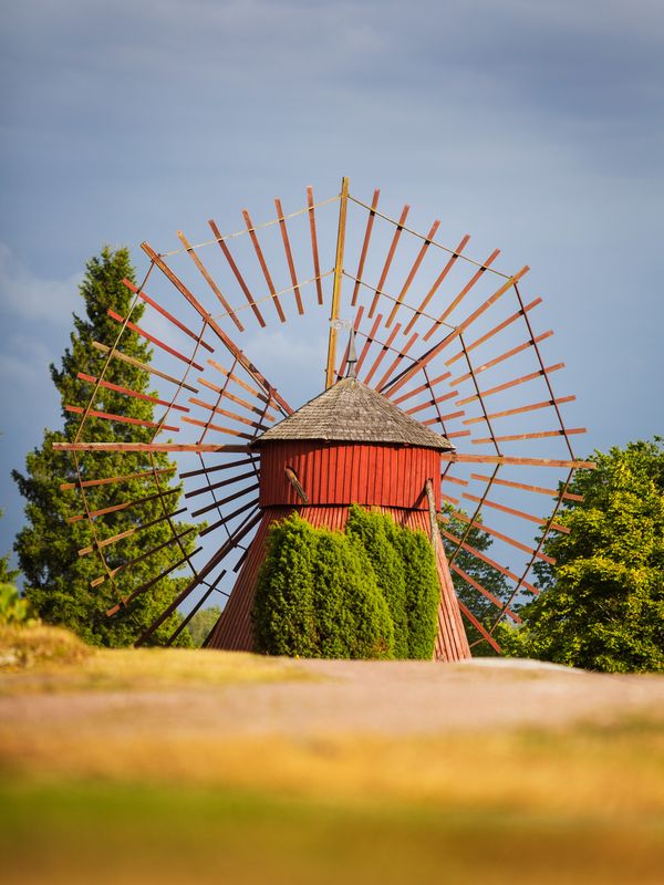Windmill in Uusikaupunki
