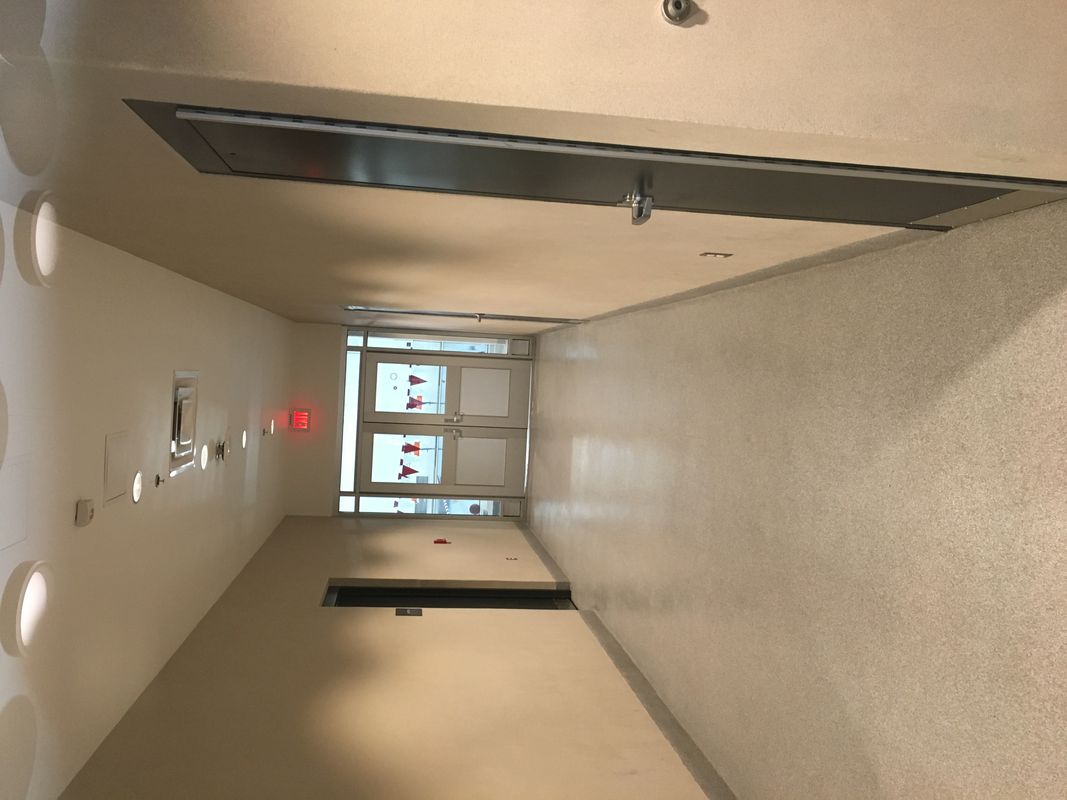 Office building corridor