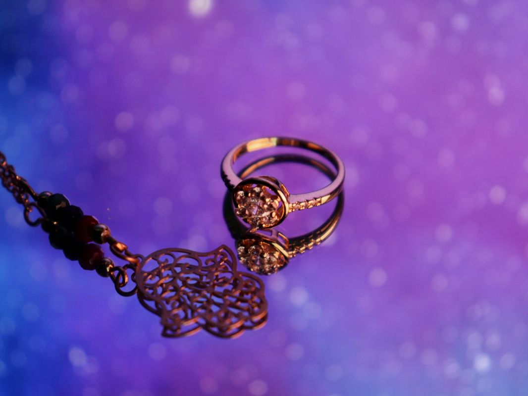 A ring is a halo on your finger.