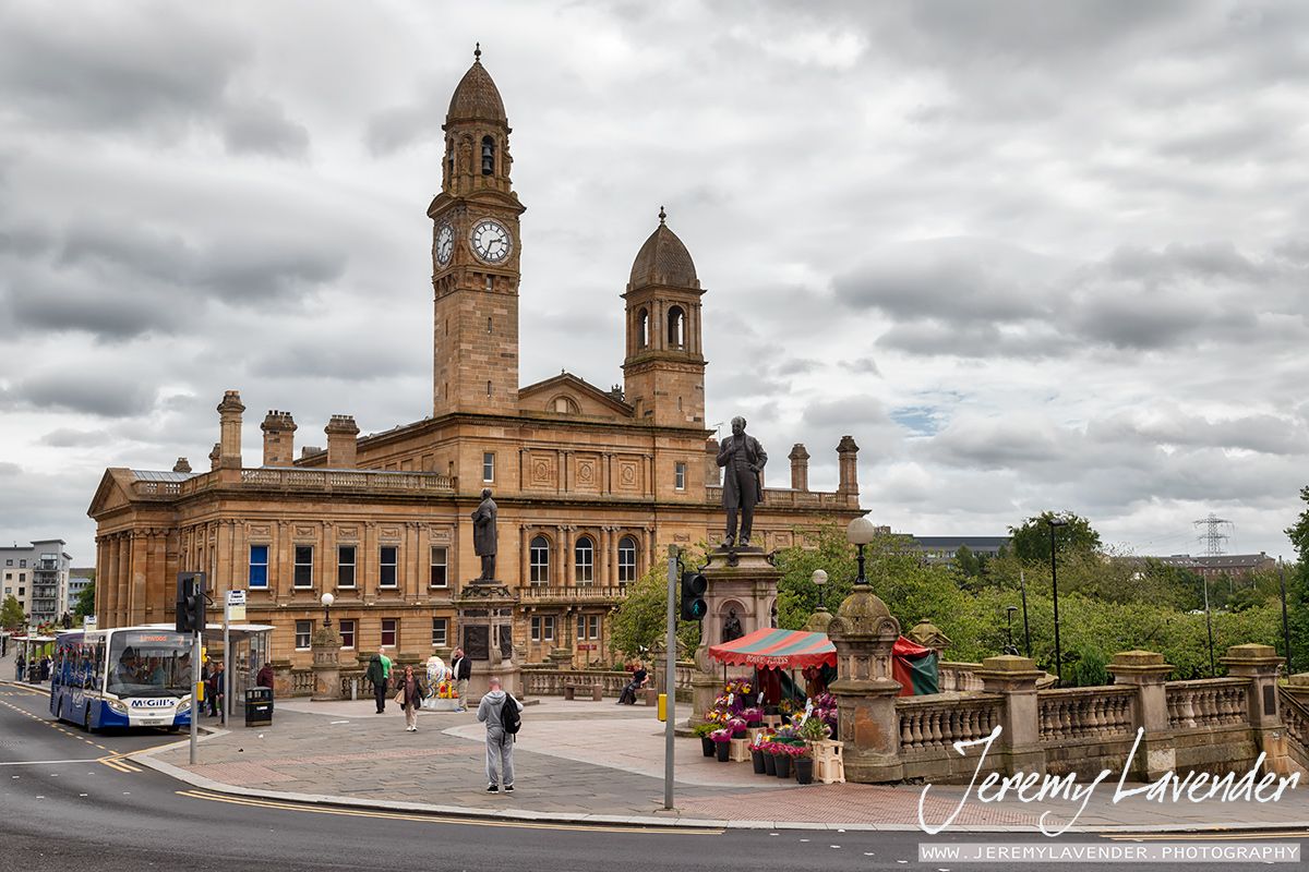 Paisley Town Hall in Scotland