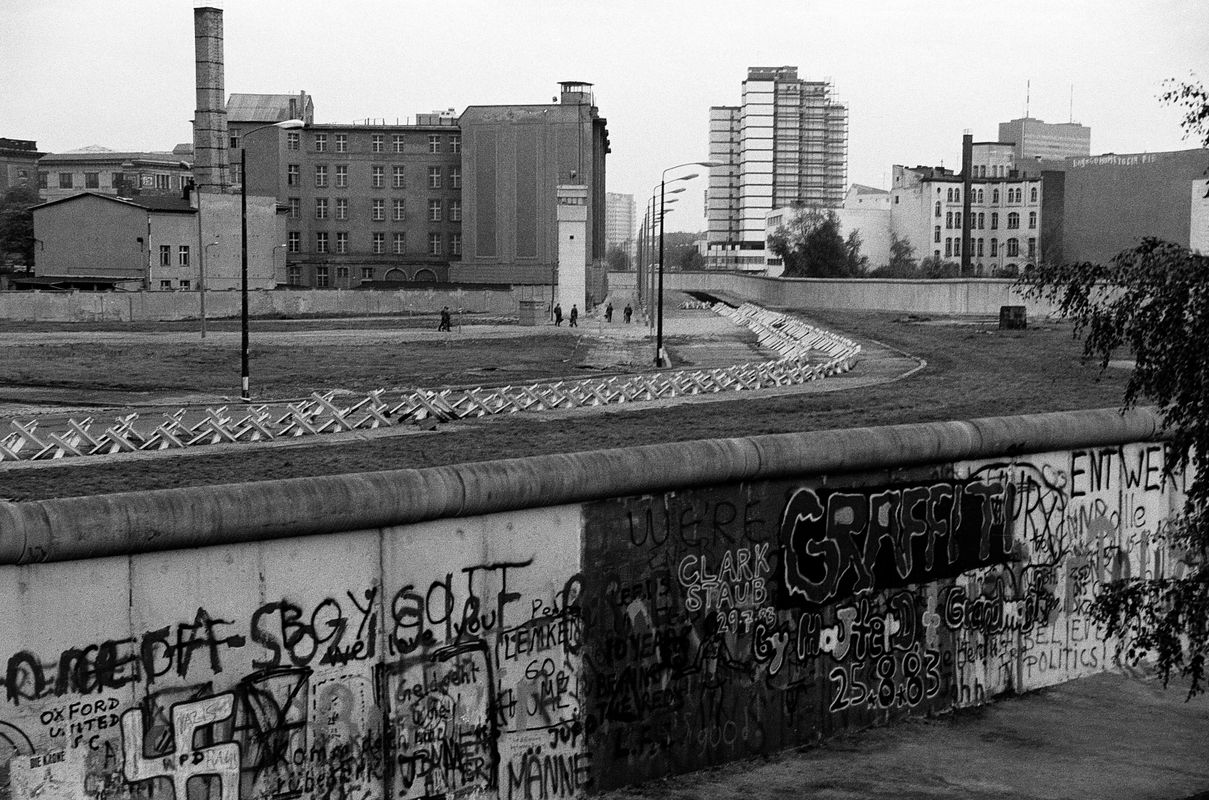 Changing of the (Border) Gaurd, Potsdammer Platz, Berlin 1983
