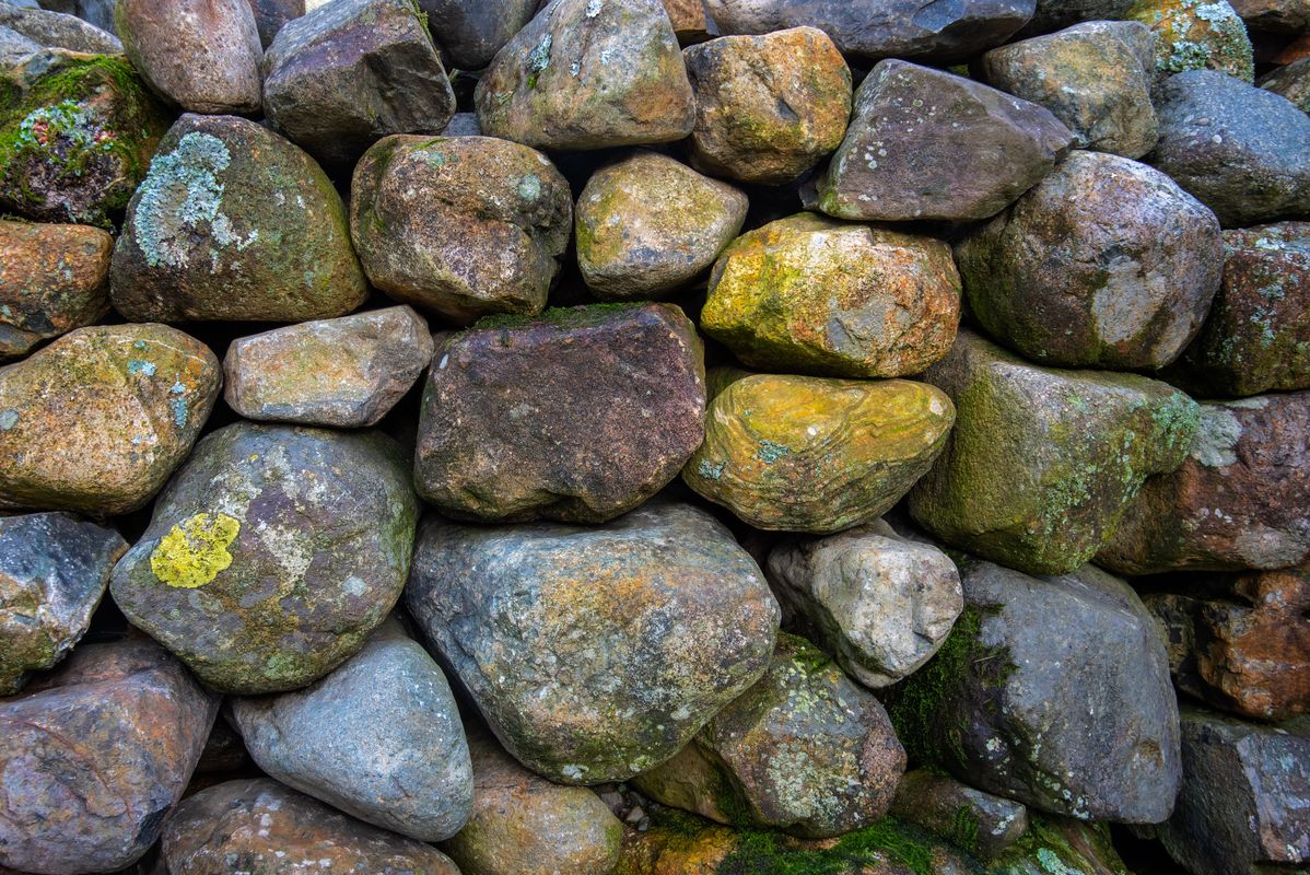 Stone Wall Detail, Lake District, Cumbria