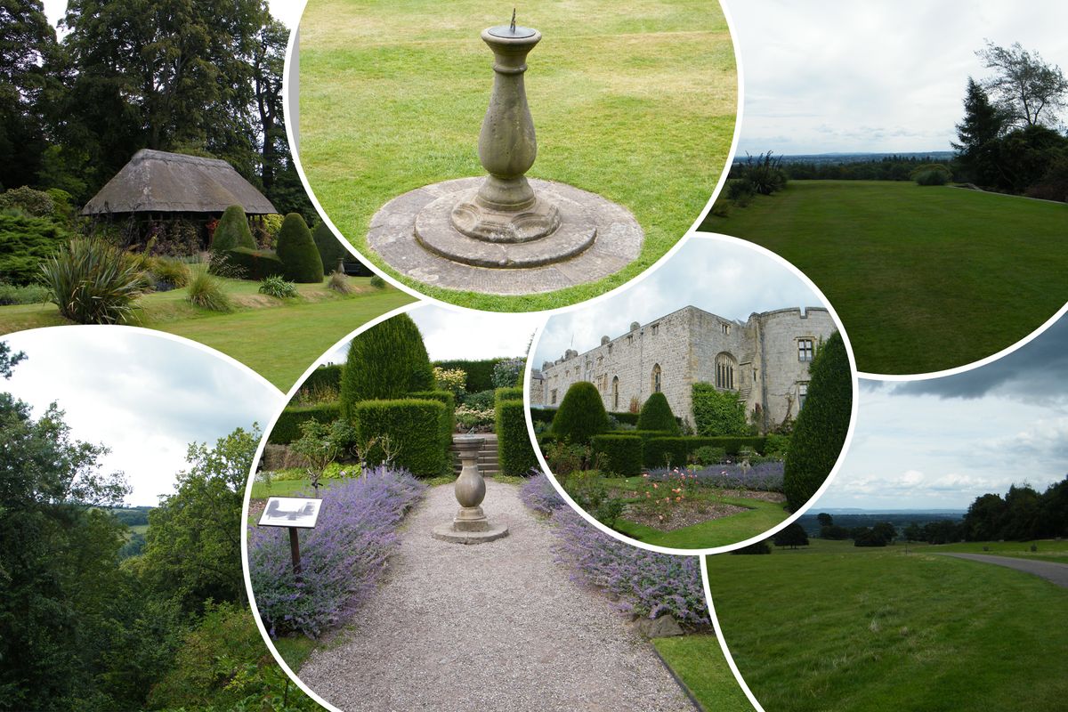 Chirk Castle Collage
