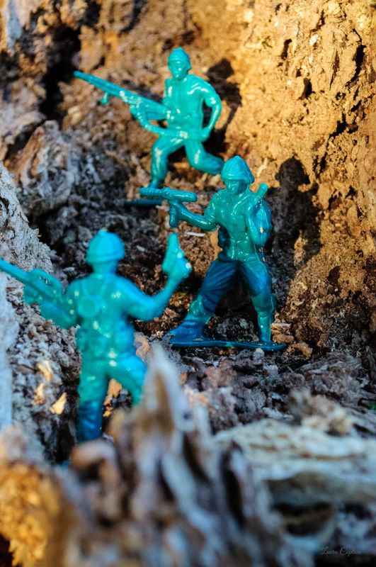 Toy Army Men - Army Men Toys - A Toy Story : children's print