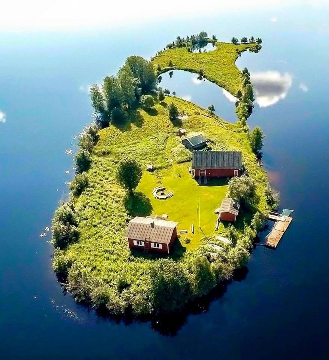 Остров Рованиеми Финляндия