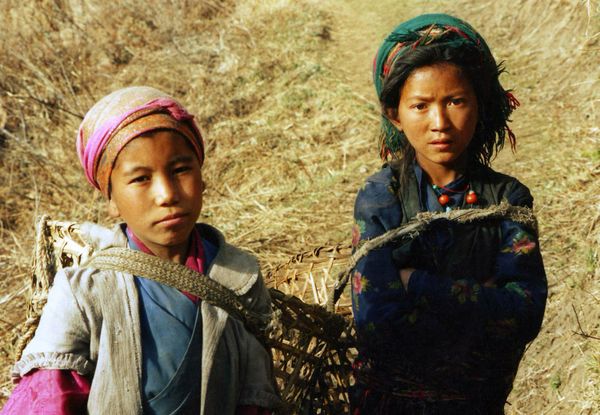 Girls from Ghatlang.