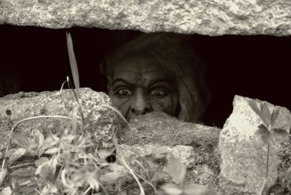 Beware of dark places ...