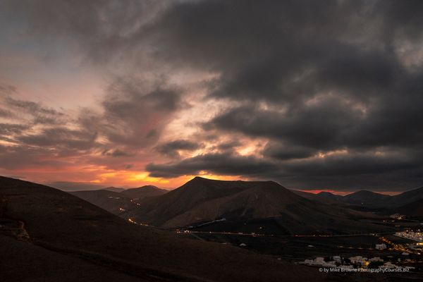 Sunset Storm Clouds