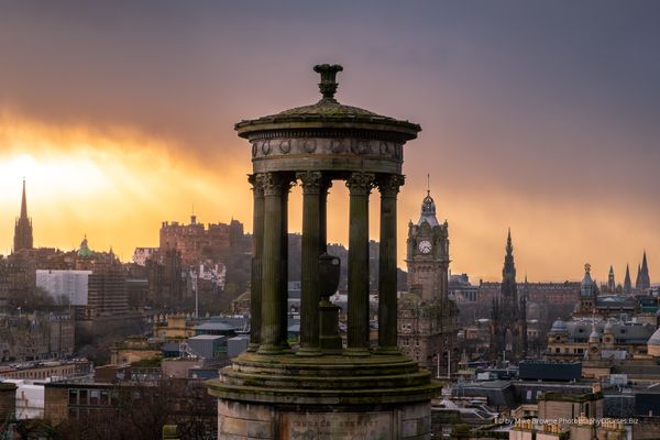 Storm Clouds Over Edinburgh