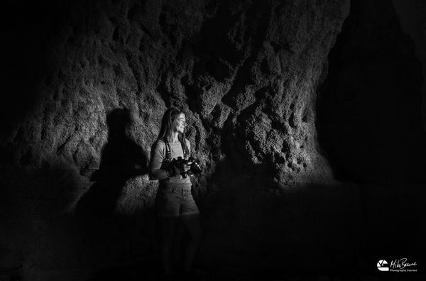 Lady In A Cave