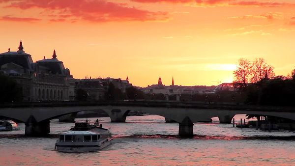 Sunset in Paris