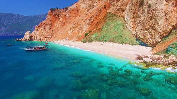 The coast of Turkey