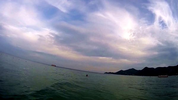 Sky and sea