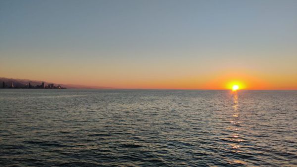 Black Sea and Sunset