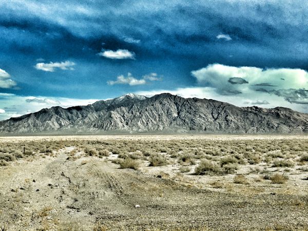 Mountain View in Death Valley California