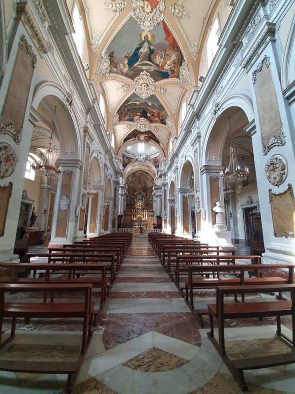 Inside Basilica