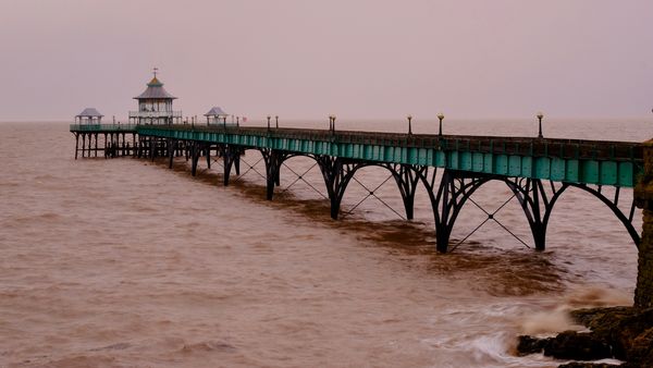 Gloomy Sunday Morning Pier