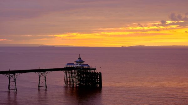 Late October Sunset, Clevedon.