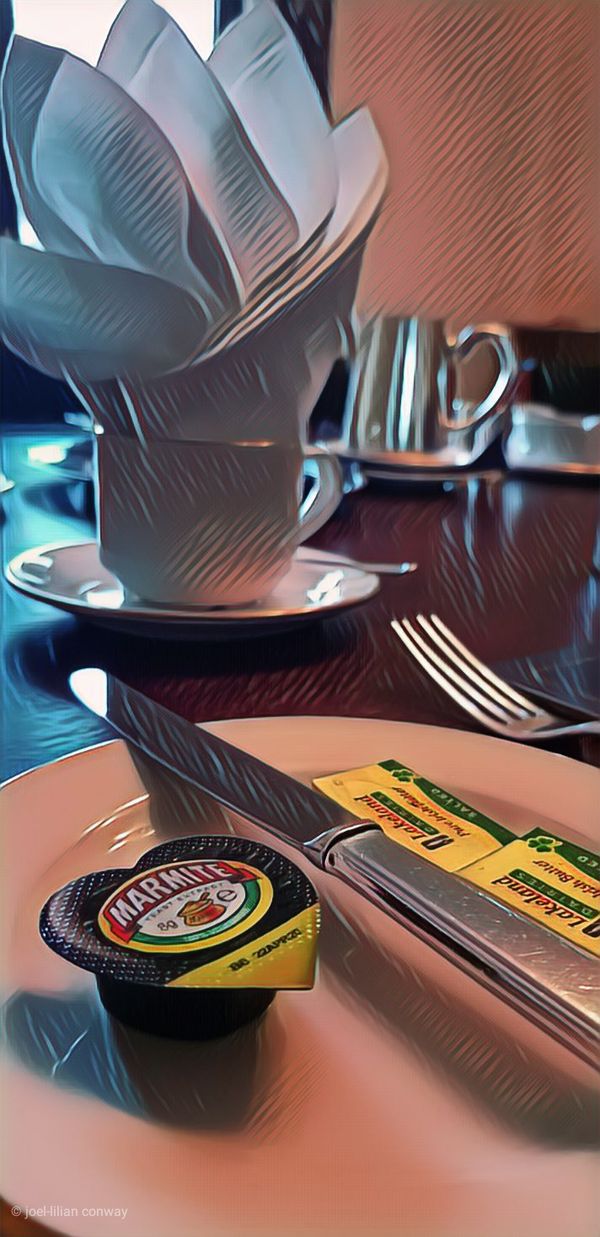 Posh breakfast