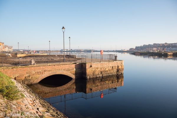 Reflections in Barry Docks