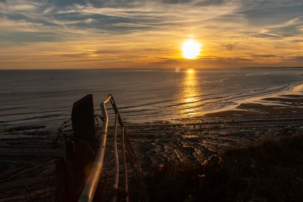 Nash Point Sunset 30th July 2020