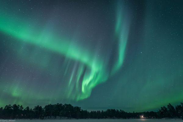 Stunning Northern lights
