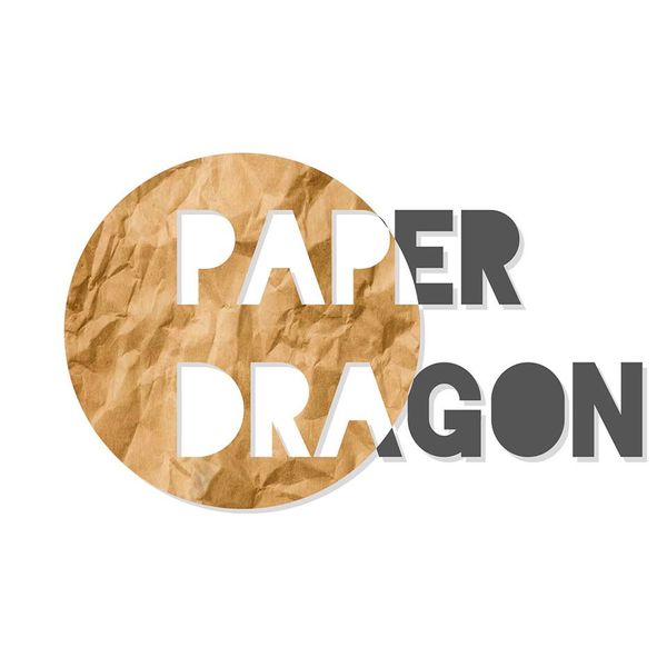 Paper dragon logo