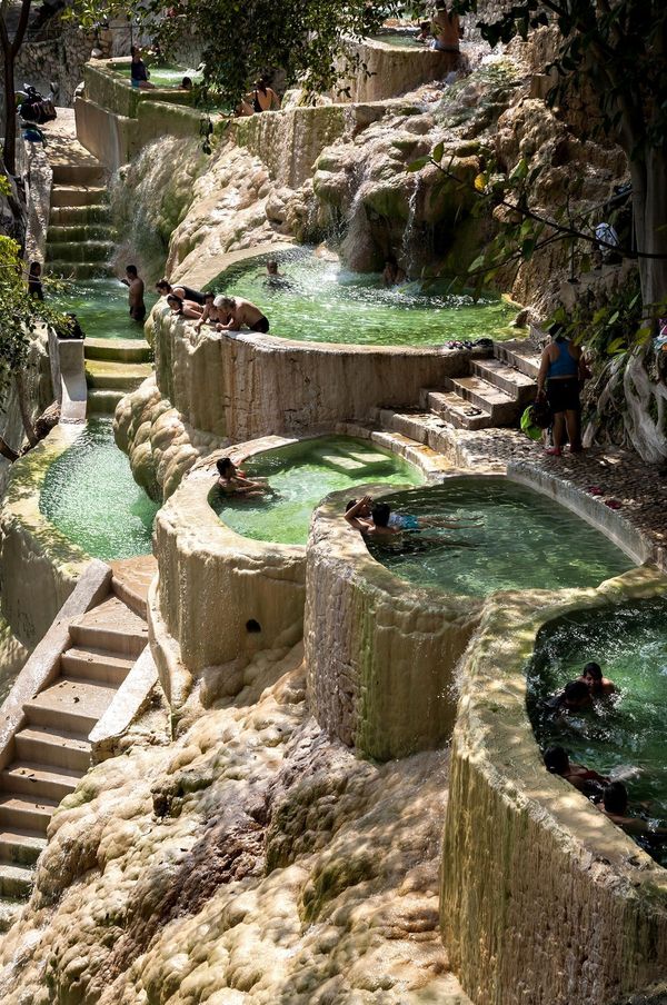 Grutas de tolantongo natural hot springs in hidalgo, mexico