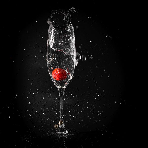 STRAWBERRY IN A GLASS