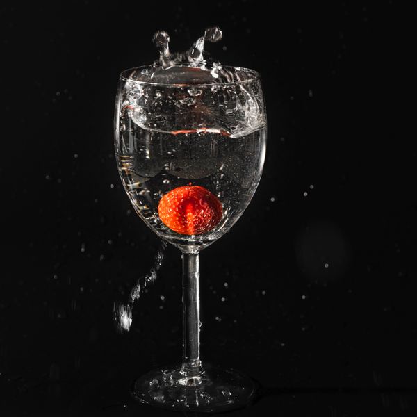 STRAWBERRY IN A GLASS